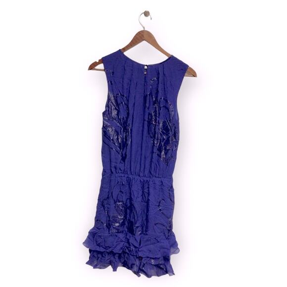 Nicole Miller Collection  Cobalt Blue Dress Sleeveless Dress S - Picture 2 of 4
